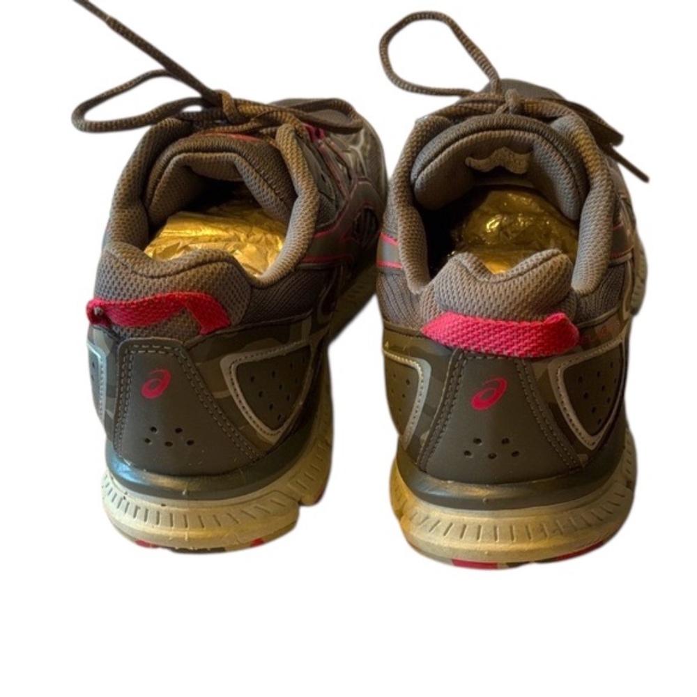 ASICS Women’s Charcoal and Crimson Athletic Shoes - Picture 6 of 13